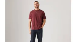 Clearance Levi's t-paita Red Tab Vintage Tee 0117 Garment Dye T Chocolate Truffle