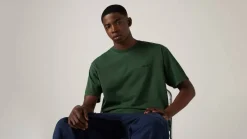 Clearance Levi's t-paita Red Tab Vintage Tee 0117 Garment Dye T Chocolate Truffle