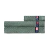 Online Lexington pyyhe 30x50 cm herringbone vihreä