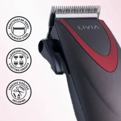 hiustenleikkauskone verkkovirta*Livia New