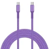 latausjohto USB C-C, 60 W, 2 m lila*Livia Discount