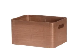 puulaatikko 26x20x13,5 cm ruskea*4Living Sale