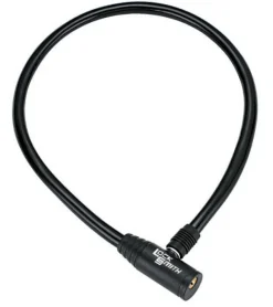 New Locksmith vaijerilukko Newsnake 600x8 mm musta