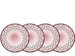Lyngby lautanen Sorrento 16 cm 4 kpl/pkt Pink