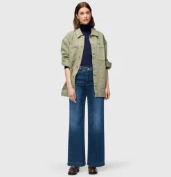 Mac farkut Wide Auth.Stretch Denim Fashion Blue Washed D620