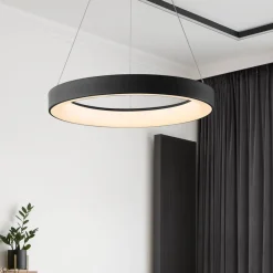 Hot Mantra Niseko riippuvalaisin Ø 45 cm kaukosäätimellä musta