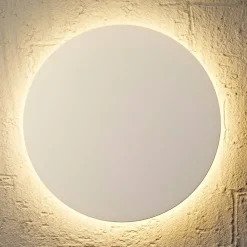 Online Mantra seinävalaisin Bora Bora 18 cm pyöreä valkoinen