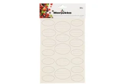 etikettitarra 38 kpl*Marjukka Online