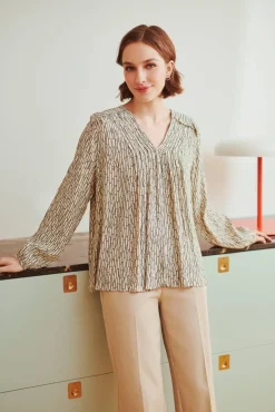 Hot Masai housut MaPatia Plaza Taupe /beige