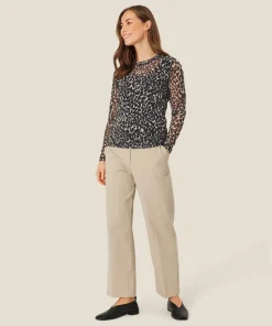 Hot Masai housut MaPatia Plaza Taupe /beige