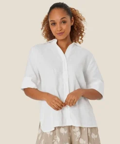 Sale Masai pellavapusero Malmus White