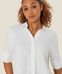 Sale Masai pellavapusero Malmus White