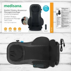 shiatsu- ja akupainantaistuin musta MCG820*Medisana Online