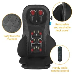 shiatsu- ja akupainantaistuin musta MCG820*Medisana Online