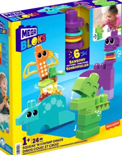 Discount Mega Bloks Squeak 'N Chomp Dinos