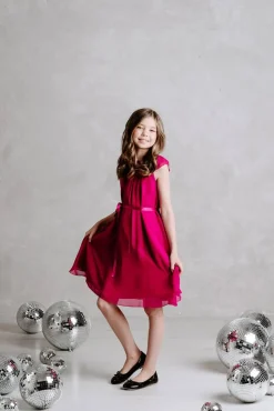 Hot Mingnelin mekko 4188 227 Fuksia