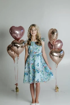 Sale Mingnelin mekko 4347 Kolibri 195 vaaleansininen