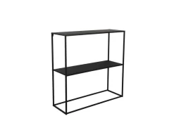 hylly Alexis 80 x 80 cm musta*Mirrors and More Hot