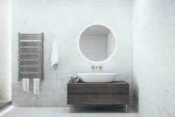 peili Aura LED-valolla Ø60 cm peililasi IP4*Mirrors and More Hot