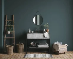 peili Cornelia Ø55 cm musta*Mirrors and More Sale