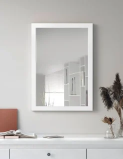 Hot Mirrors and More peili Kim 48 x 68 cm valkoinen