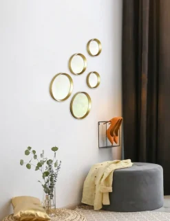 Clearance Mirrors and More peilisetti Vivien 5-pack kulta