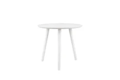 Mirrors and More sarjapöytä Vilana Ø50 cm + Ø45 cm valkoinen