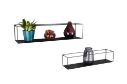 Online Mirrors and More seinähylly Tinka 2-pack musta