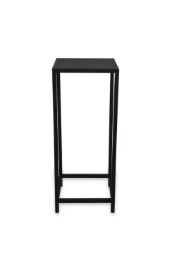 Online Mirrors and More sivupöytä Veronika 25x25x60 cm musta