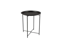 Discount Mirrors and More sivupöytä Carolina 43 x 51 cm musta