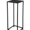 sivupöytä Veronika 31x31x80 cm musta*Mirrors and More New