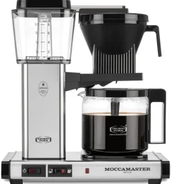 Discount Moccamaster kahvinkeitin Optio kiiltävä hopea