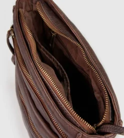 Online Montana laukku Alpha Crossbody Brown 200 Brown