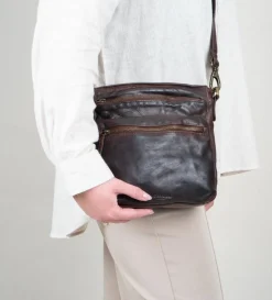 Online Montana laukku Alpha Crossbody Brown 200 Brown