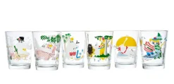 Sale Moomin Arabia juomalasi 22 cl Loikoilua