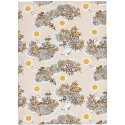 Online Moomin Arabia keittiöpyyhe 50x70 cm Sydänystävät GOTS