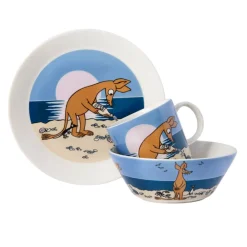 Best Moomin Arabia lautanen Ø 19 cm Nipsu rannalla