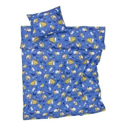 Clearance Moomin Arabia pussilakanasetti 150x210 cm Muumiperhe värit/s