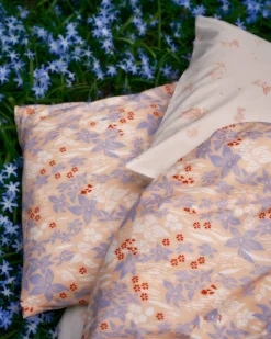 Arabia pussilakanasetti 150x210 cm Lilja beige*Moomin New