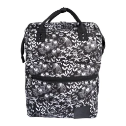 Discount Moomin reppu Samu Esikko mustavalkoinen