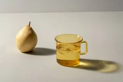 Hot Muurla lasimuki keltainen 3,5 dl