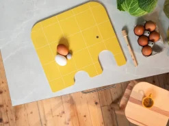 Hot Muurla norsu Chop&Serve -lauta L keltainen