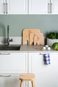 Hot Muurla norsu Chop&Serve -lauta L keltainen