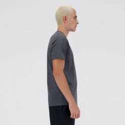 Clearance New Balance treenipaita Sport Essentials Heathertech 022 Black Heather