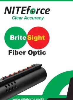 valokuitutähtäin 69 mm BriteSight punainen*NITEforce Hot