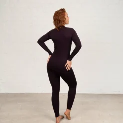 New North Outdoor paita Sensitive 225 base layer W L06 Eggplant