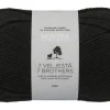 7 Veljestä lanka 100 g 099 noki*Novita Best