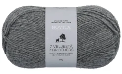 7 Veljestä lanka 100 g 048 kallio*Novita Discount