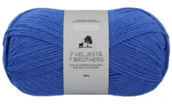7 Veljestä lanka 100 g 136 lobelia*Novita Clearance