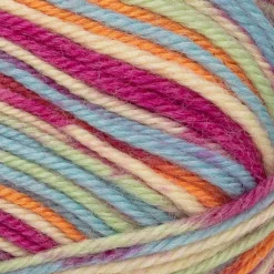 Best Novita 7 Veljestä lanka Polkka 100 g konfetti 8041